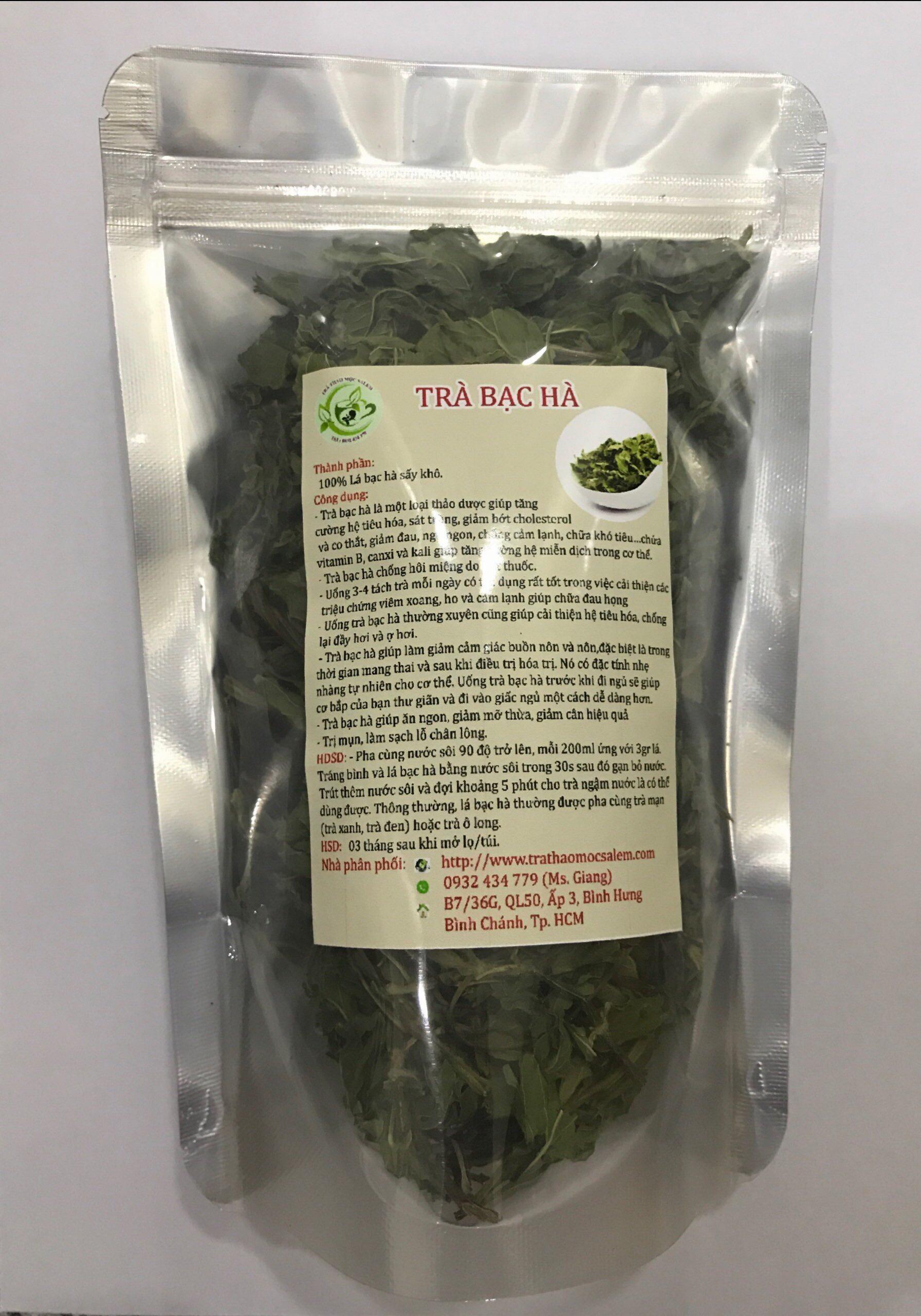 [HCM]TRÀ BẠC HÀ SẤY LẠNH CAO CẤP 100G