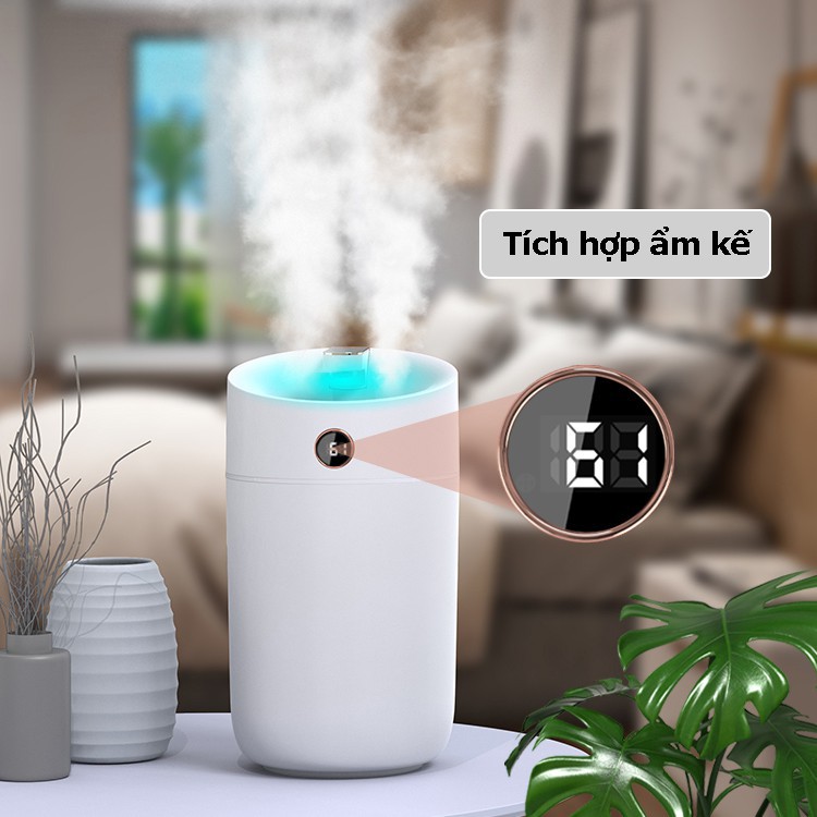 Máy phun sương tạo ẩm Humidifier X12, Máy xông tinh dầu dung tích 3L