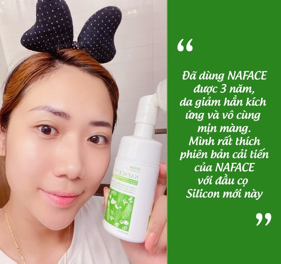 Sữa rửa mặt thảo dược Naface