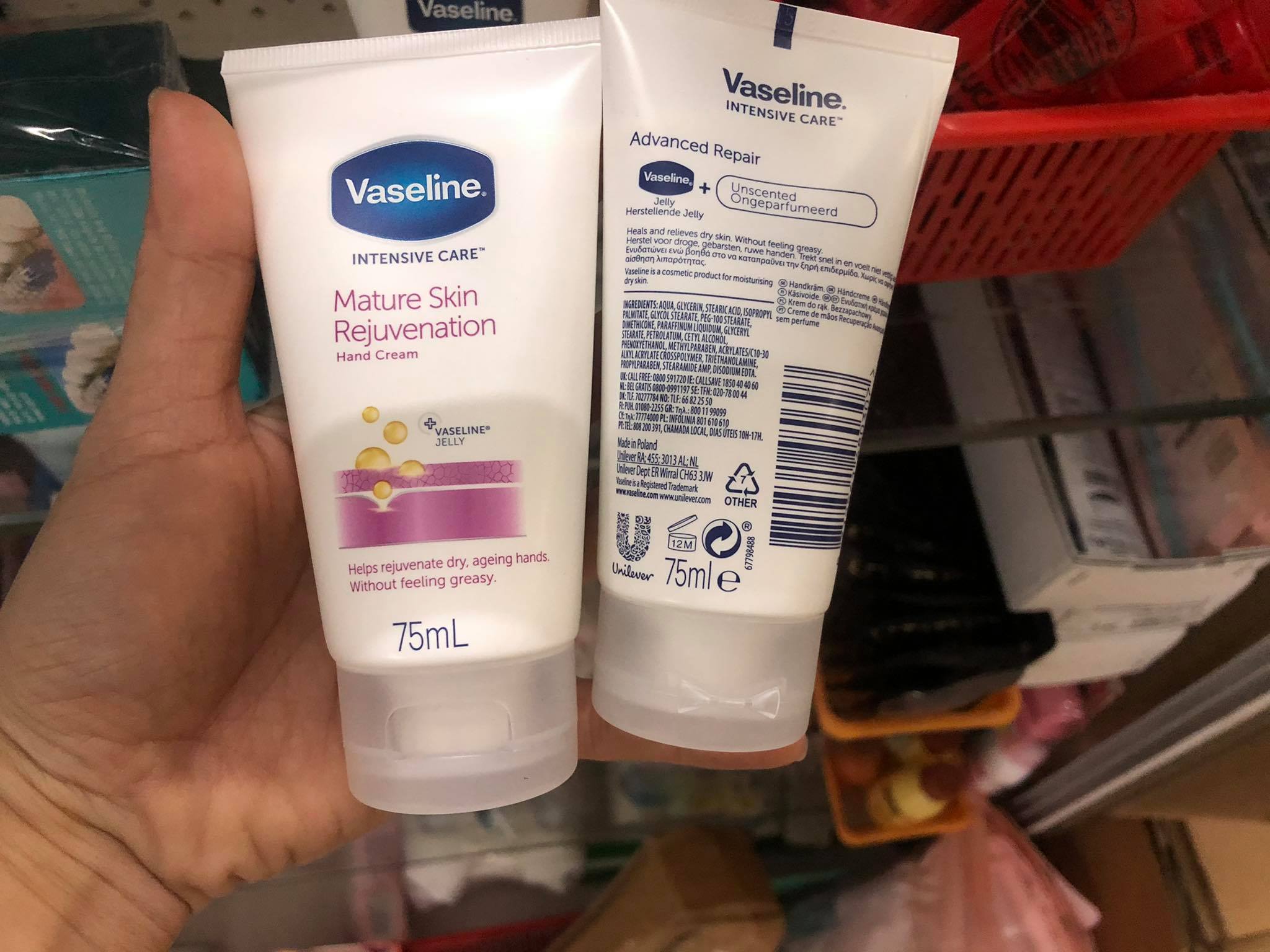 [HCM]Kem dưỡng tay Vaseline Intensive Care