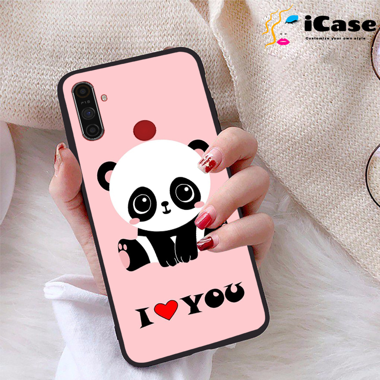 Ốp lưng Realme C3 viền dẻo TPU BST Panda