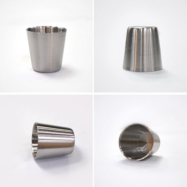 Cốc Inox 2 Lớp Cách Nhiệt Chân ( bóng)