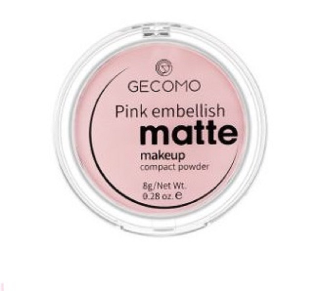 Phấn Phủ GECOMO Matte Kiểm Soát Dầu Chống Nước Và Mồ Hôi Nhẹ Nhàng Dành Cho Học Sinh, Sinh Viên
