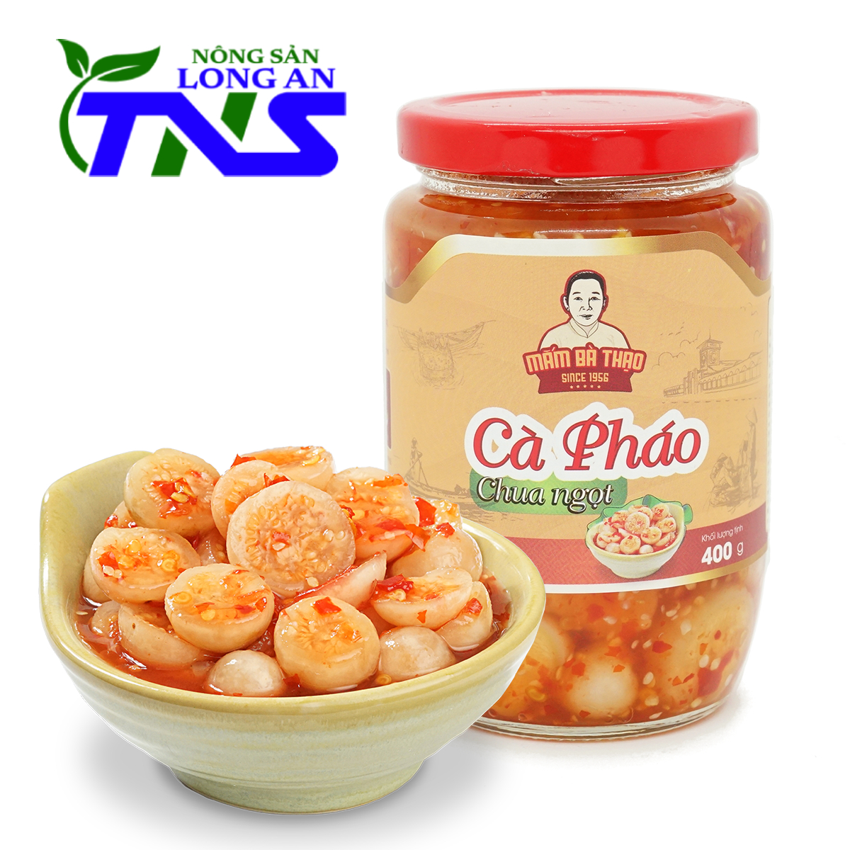 FreeShip-Cà pháo chua ngọt - Mắm Bà Thạo Long An (hũ 400g)