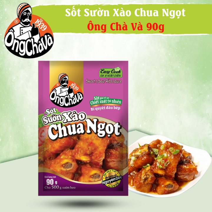 Sweet & sour ribs sauce 90gr