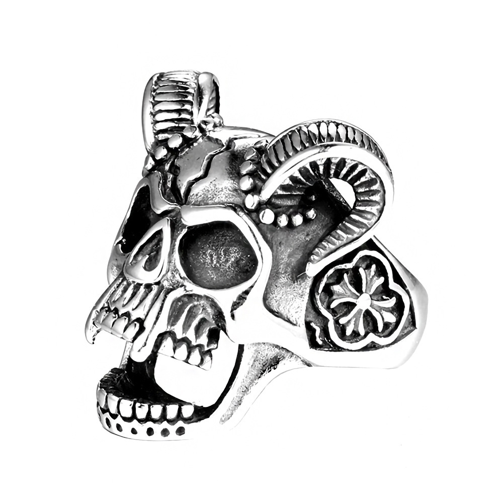 Nhẫn nam thần thú titanium cá tính, mạnh mẽ nhiều lựa chọn