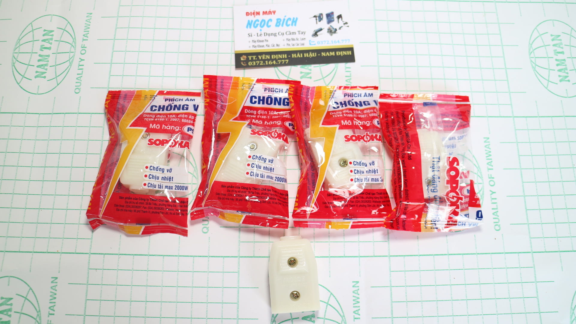 Đầu Nối Âm (phích nối âm) P5T Sopoka