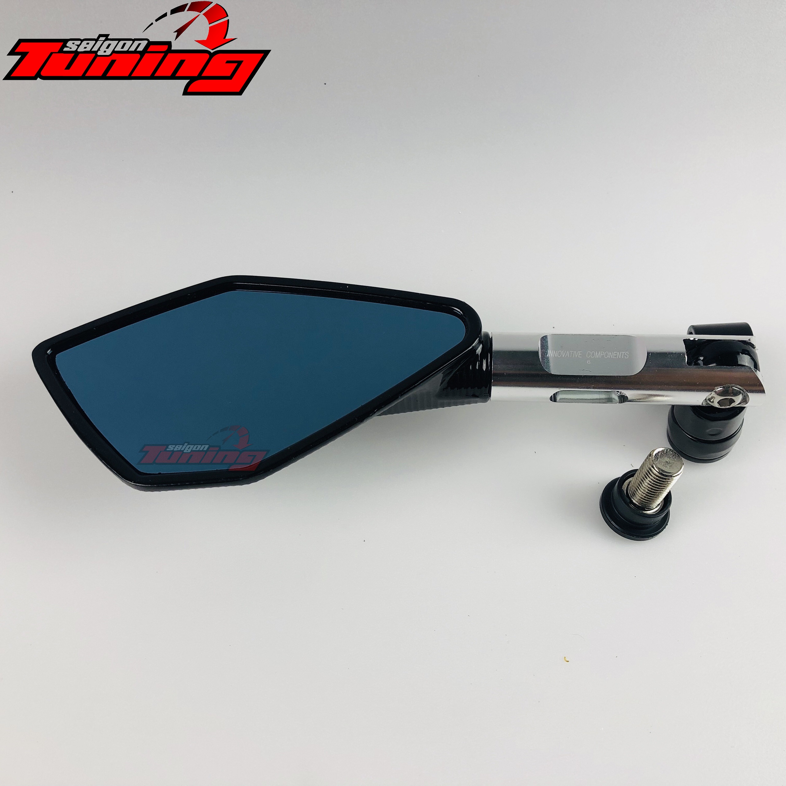 Kính ( gương) trái chiếu hậu - Màu bạc Silver  SaigonTuning