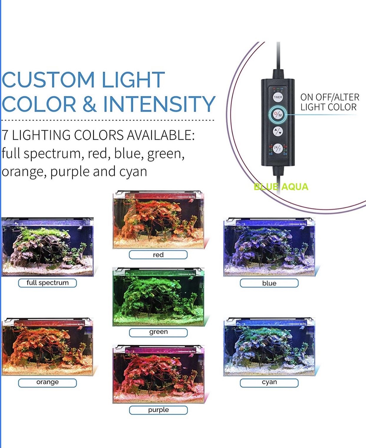 Đèn Led Thủy Sinh WRGB Skyled timmer 60cm