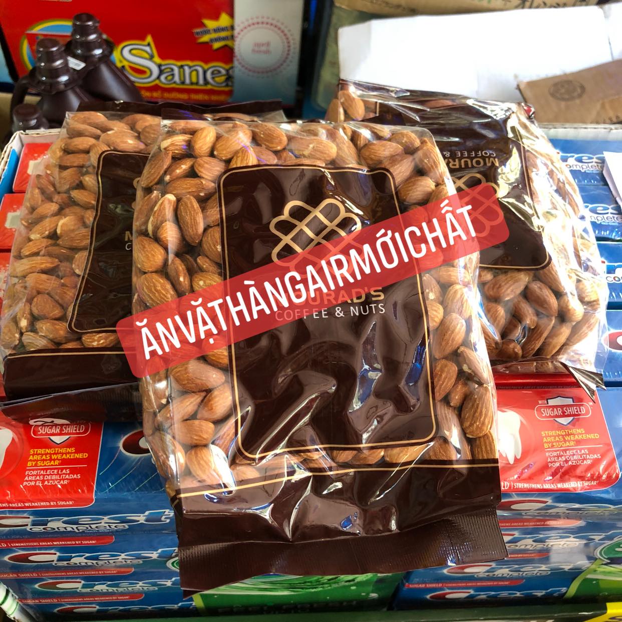 [Beautiful Date October 2027] Mourad's Australian Almonds 500 Gram Pack