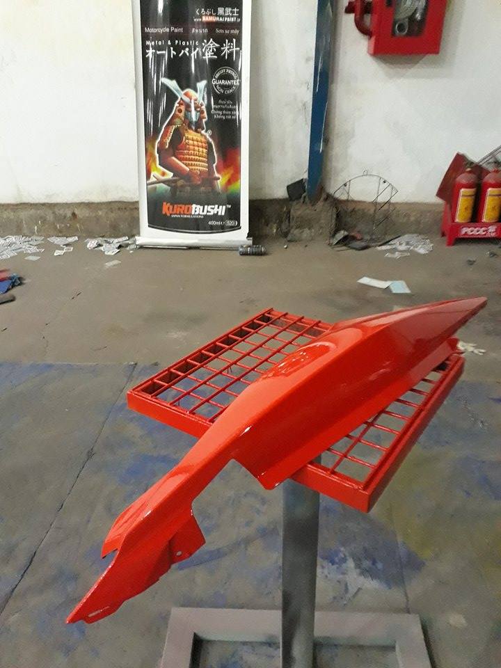 Sơn Samurai sơn xịt xe máy 14/115 MÀU CAM