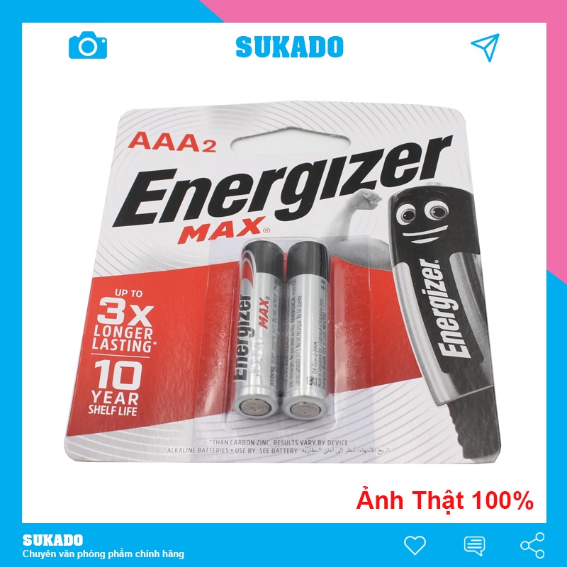 Pin điều khiển AA, AAA Energizer chính hãng SUKADO