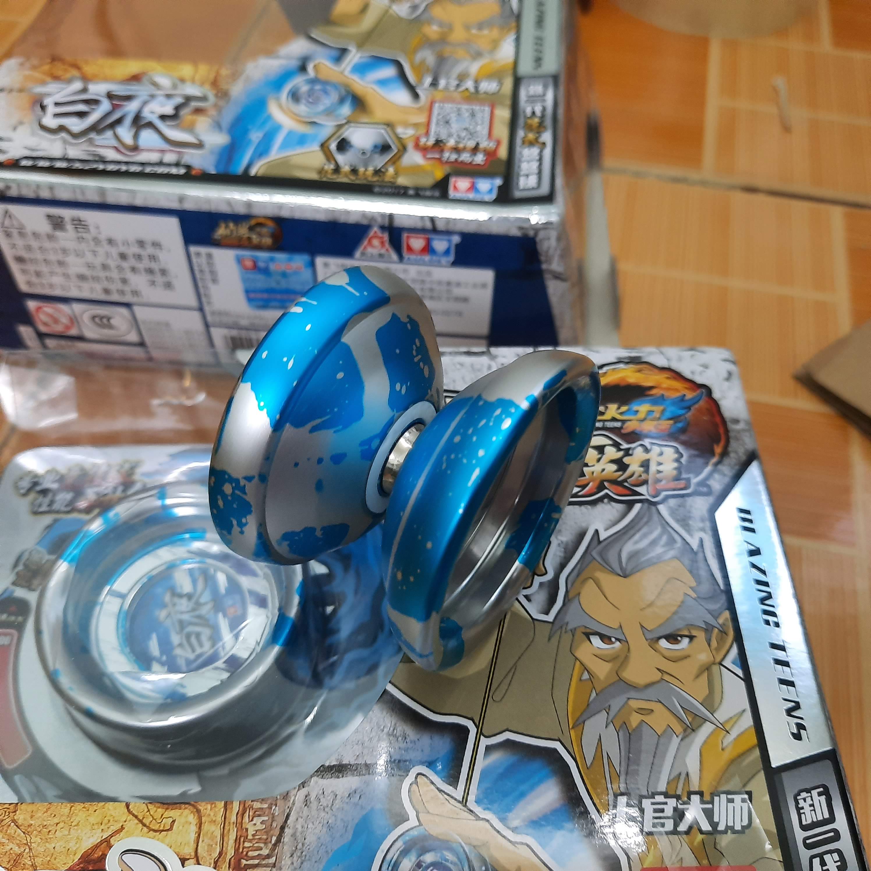 Yoyo đồ chơi trẻ em tuyệt đỉnh Yoyo hãng Auldey mô hình Thần Hổ Lửa, thần rồng sư phụ cao cấp mã 676106