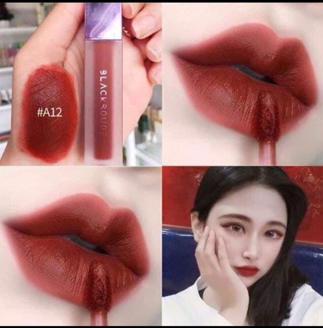 SON BLACK ROUGE A12 - ĐỎ NÂU GẠCH