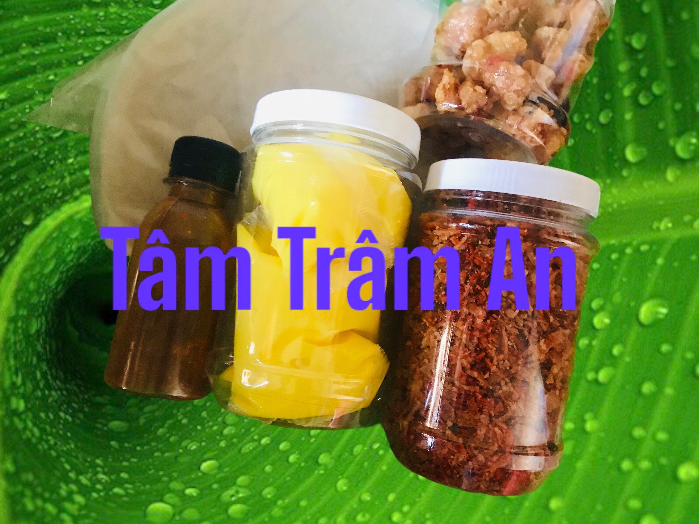 bánh tráng tóp mỡ bơ me combo
