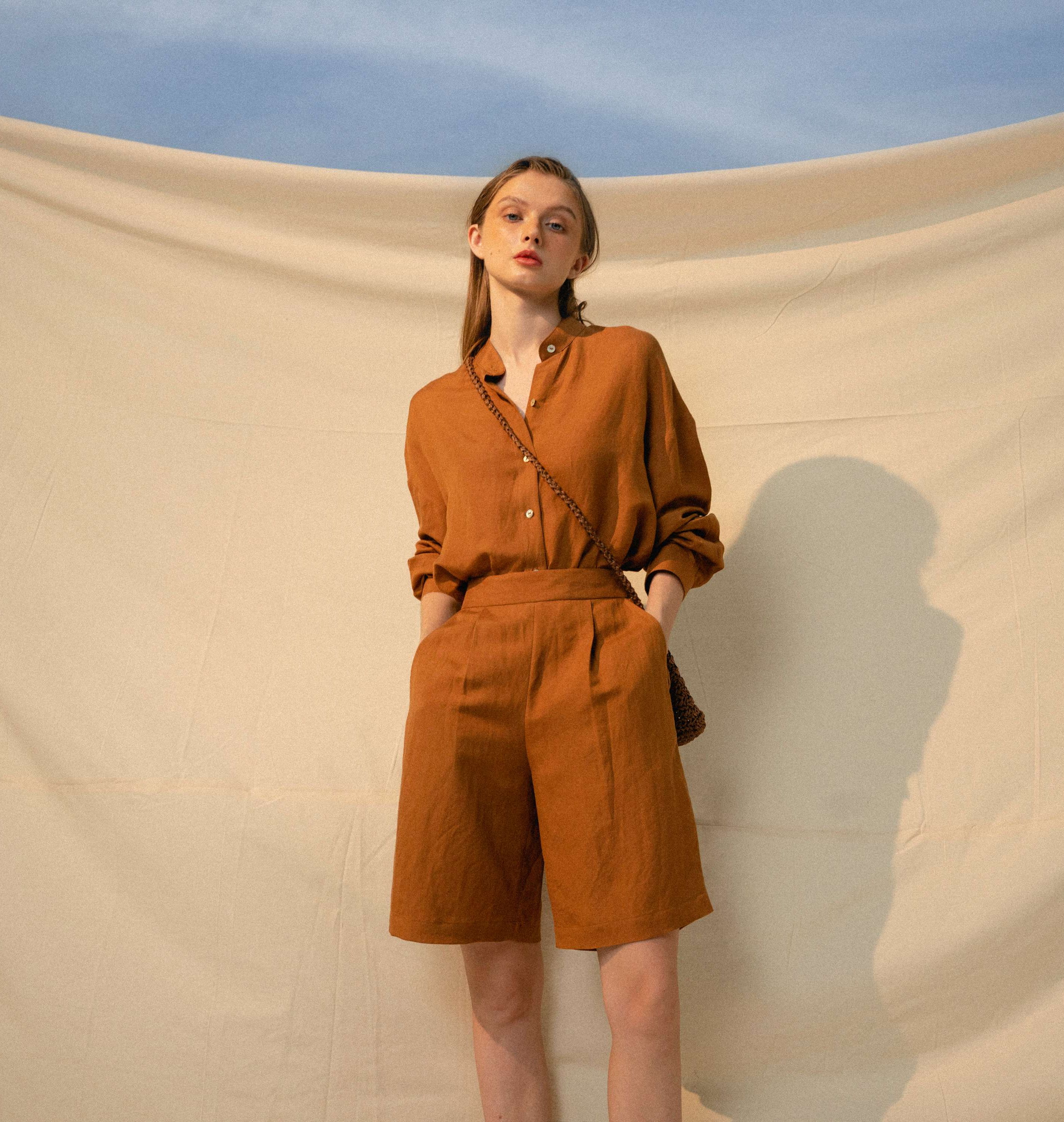 ÁO SƠMI LINEN - PAULA SHIRT