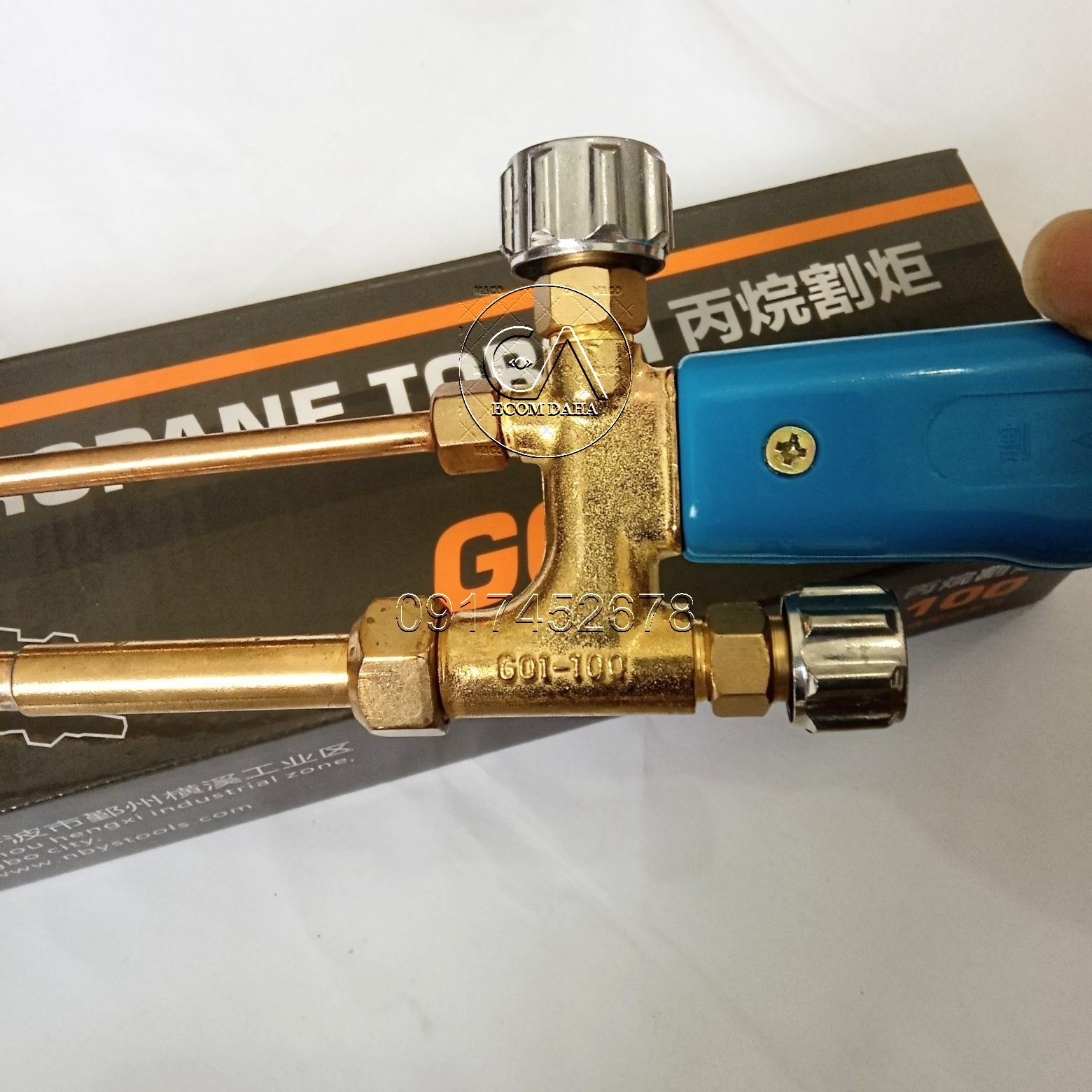 Tay cắt oxy gas G01-100 - Đèn cắt gió đá G03-100 ống đồng