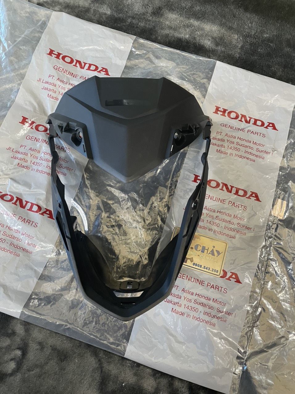 Ốp đầu honda sonic 150 chính hãng acr dohc shop