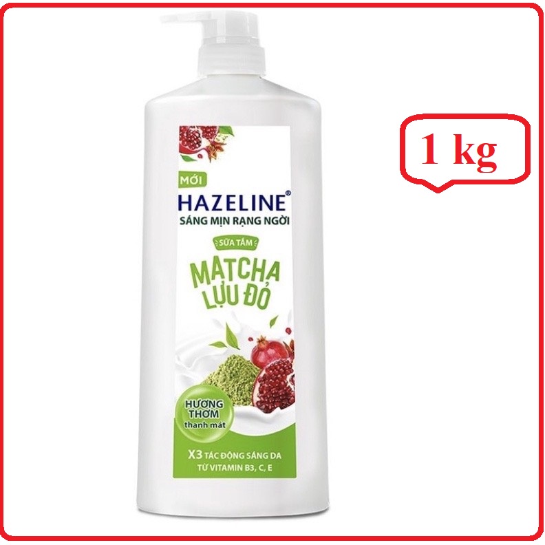 Sữa Tắm Dưỡng Da HAZELINE Chai 1 kg