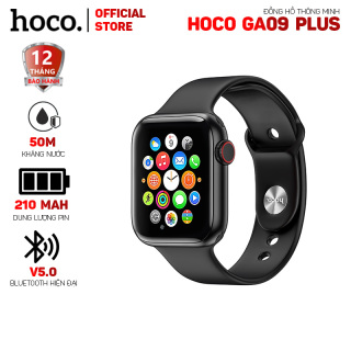 Đồng hồ thông minh Hoco GA09 Plus hợp kim nhôm, dây silicon, kháng nước tốt thumbnail