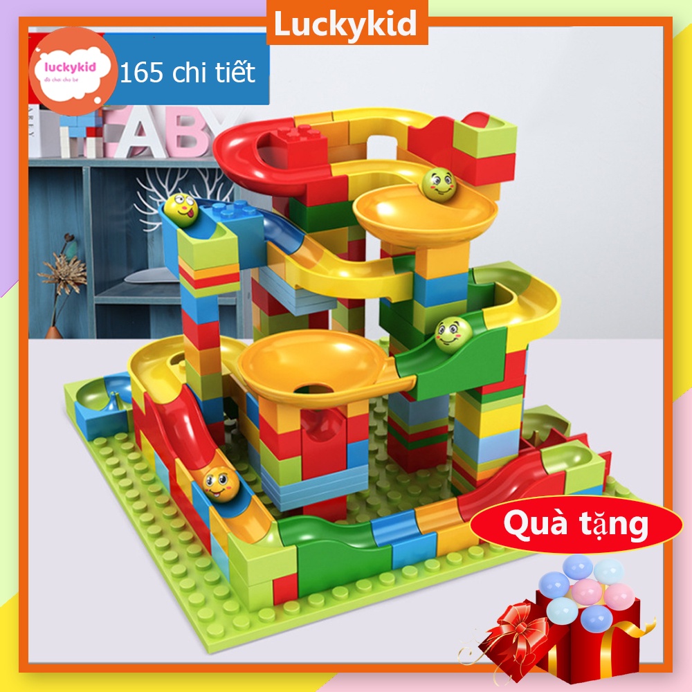 Đồ chơi trẻ em xếp hình lắp ráp lắp ghép lego Luckykid Bộ đồ chơi ...