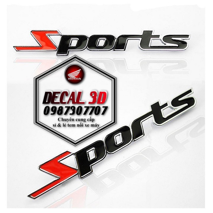 TEM SPORT TRANG TRÍ