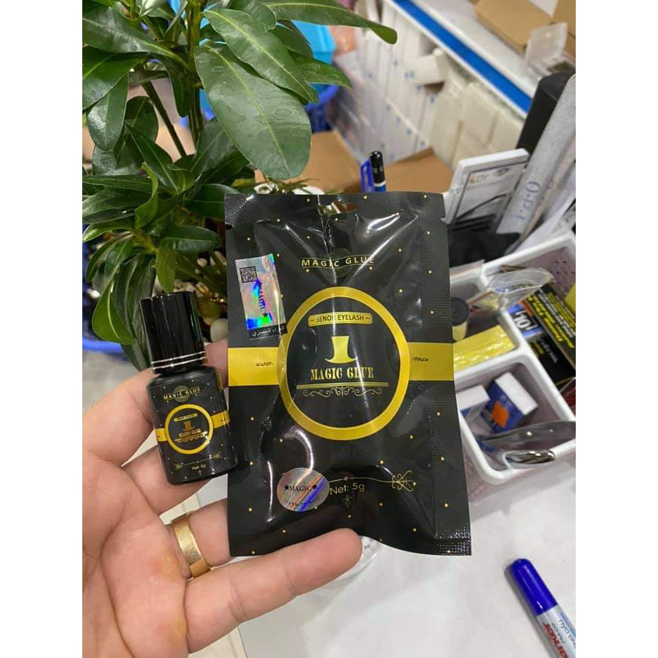 Keo nối mi Magic glue ít cay siêu bền dùng nối mi