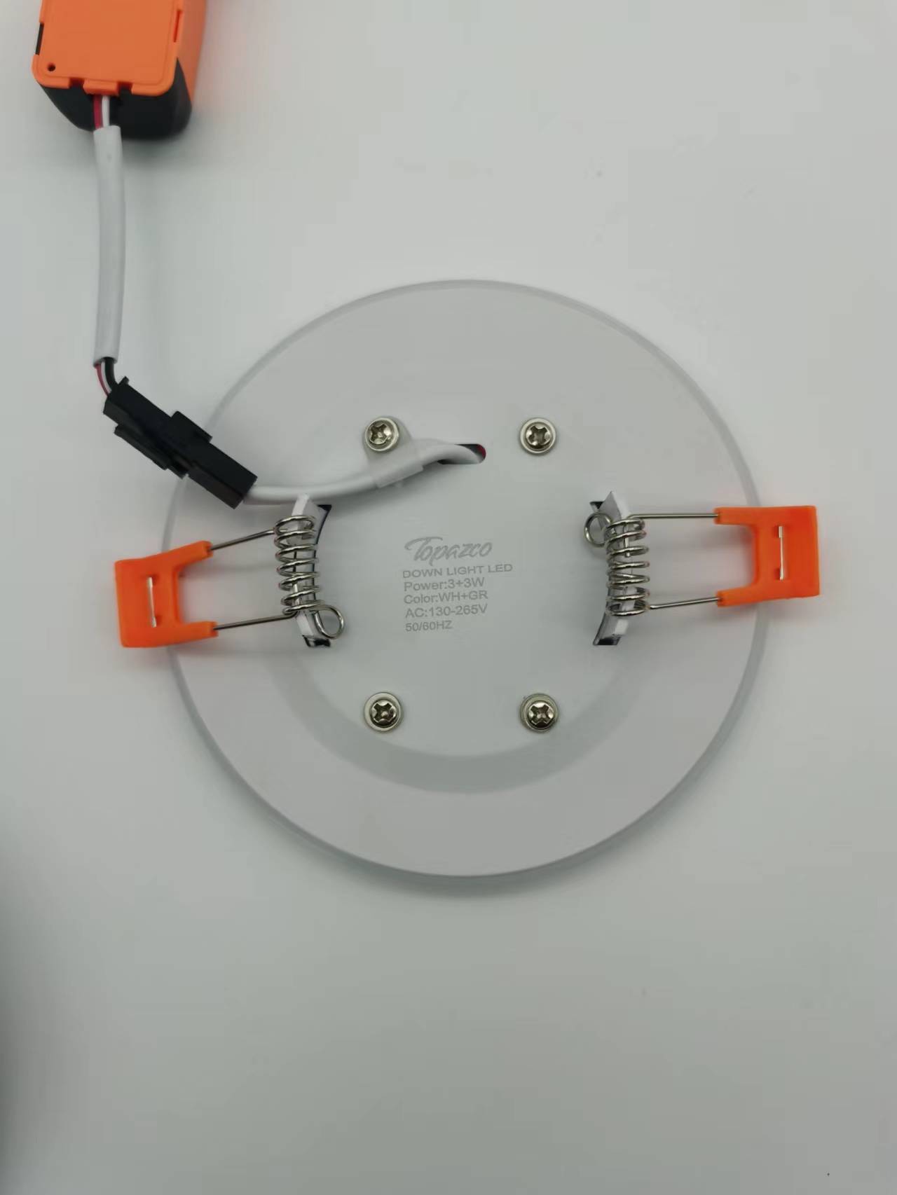 đèn âm Trần viền màu 6w 3 chế độ đèn trần Downlight