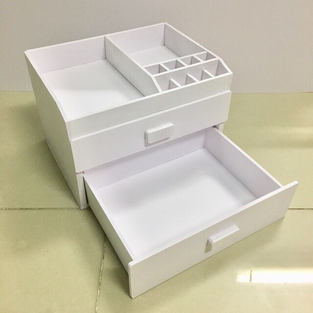Tủ đựng mỹ phẩm 2 hộc kéo 26x20x17cm