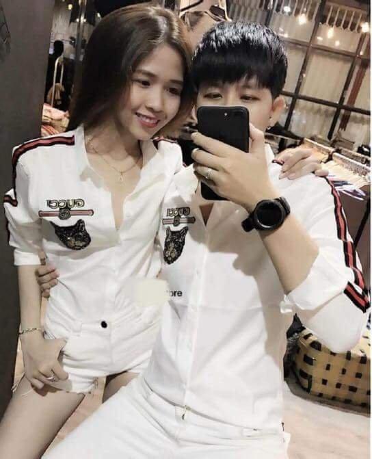 [HCM]ÁO SƠMI NAM NỮ CẶP ĐÔI MINH CHỨNG TÌNH YÊU ĐÔI LỨA sakura