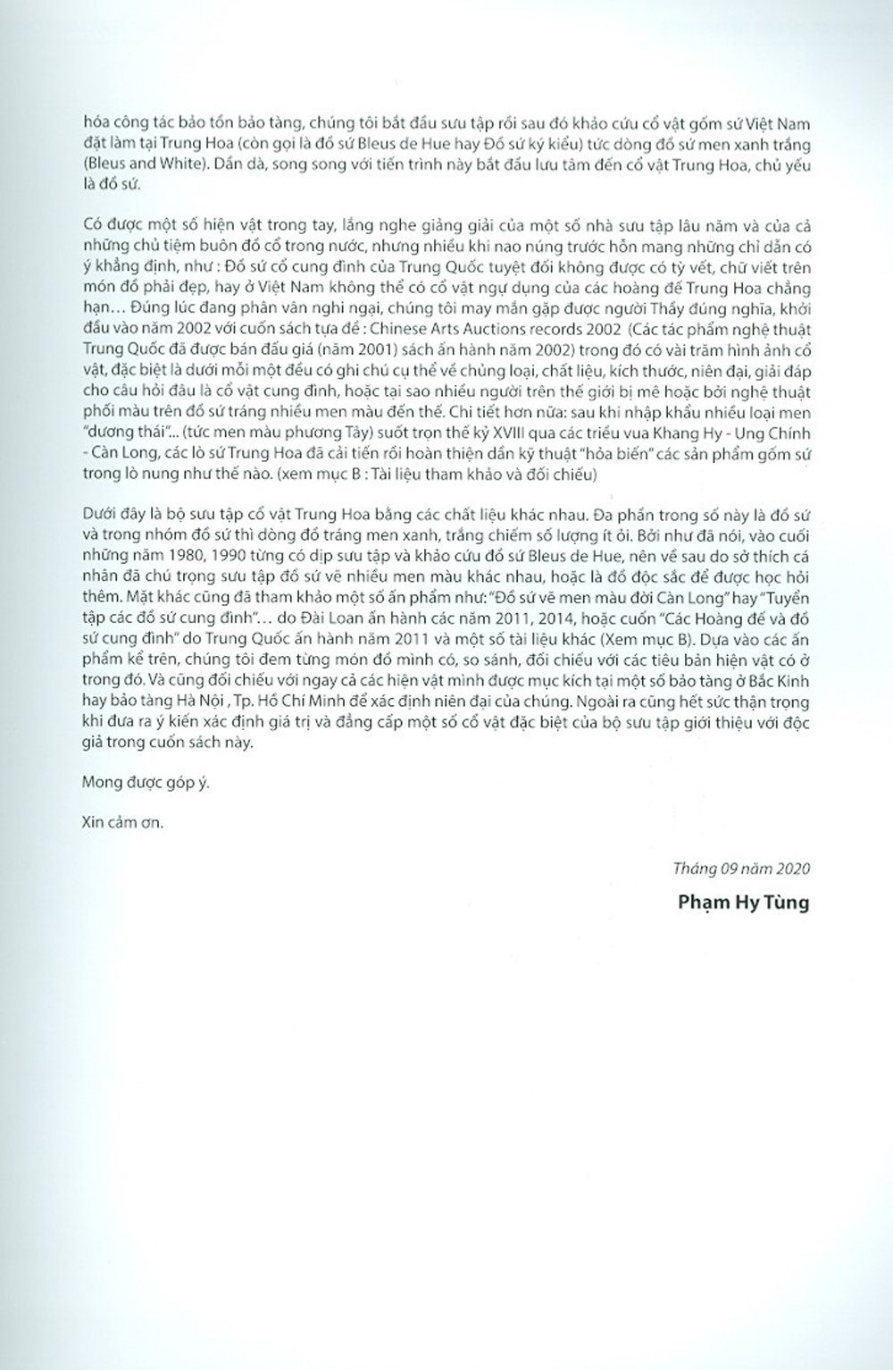 Bộ Sưu Tập Cổ Vật Trung Hoa