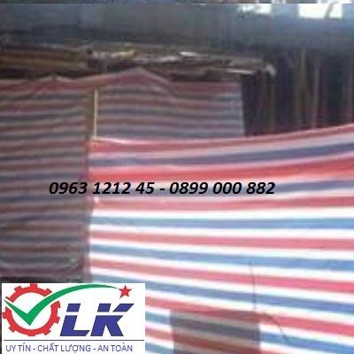 Bạt kẻ sọc xây dựng (khổ 3.7mx50m)