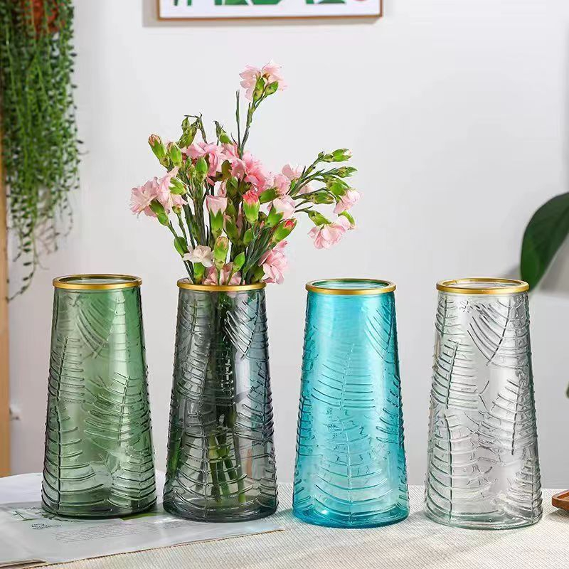 Bình cắm hoa, lọ hoa thủy tinh - Lọ hoa, bình hoa thủy tinh đẹp đơn giản giá rẻ, lọ hoa để bàn, lọ hoa trang trí Bình hoa thuỷ tinh decor cao cấp, lọ cắm hoa