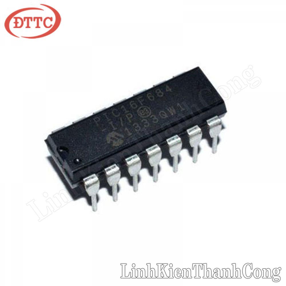 Ic điều khiển pic16f684 - dip14