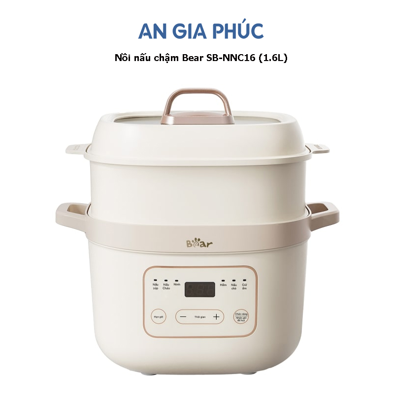 Nồi nấu chậm bear sb-nnc16 - an gia phúc