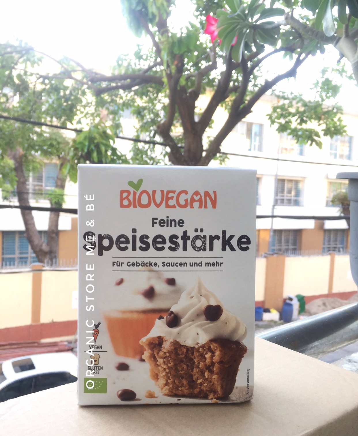 Tinh Bột bắp Hữu Cơ Biovegan 250g