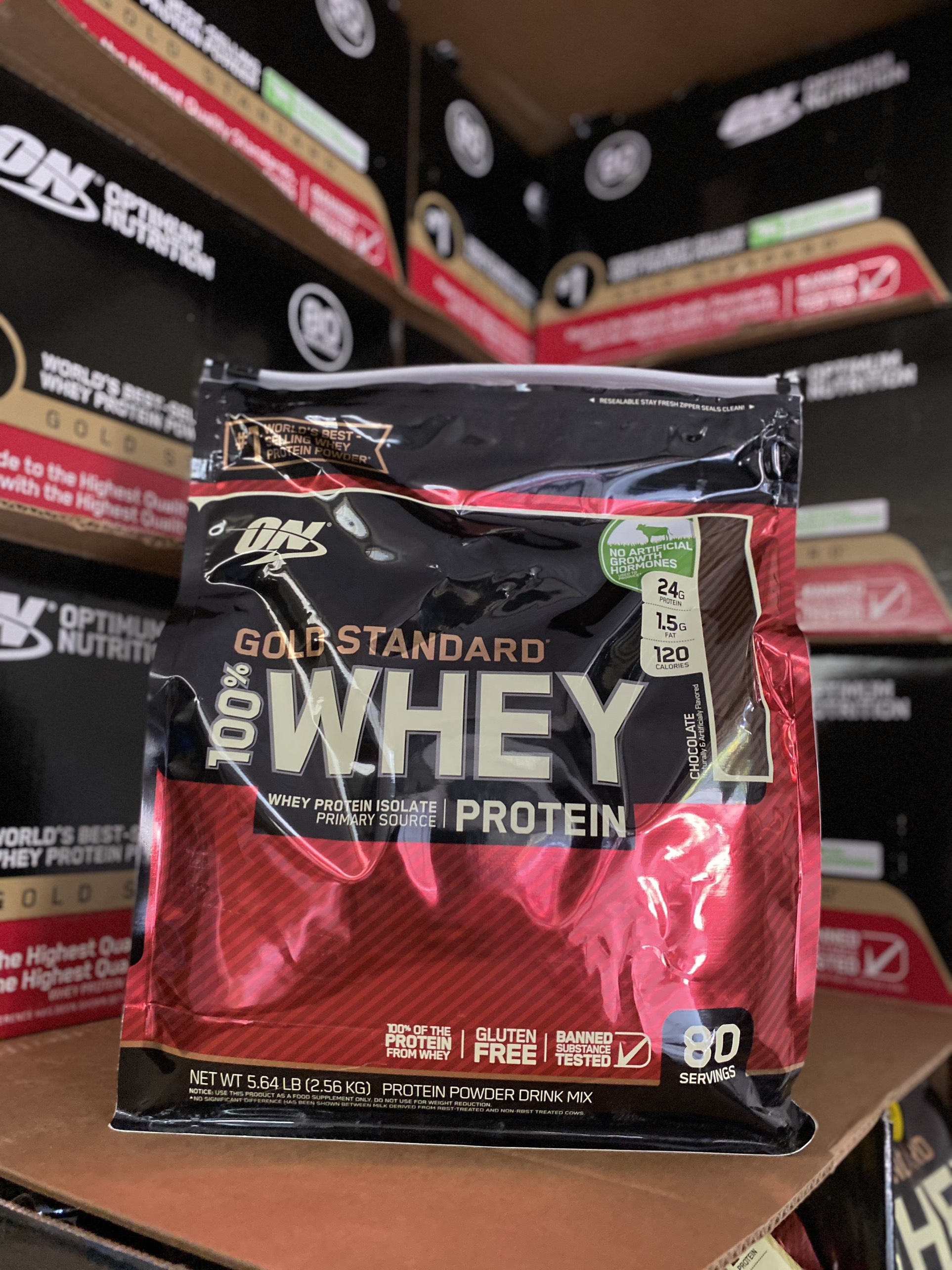 [HCM]Whey protein gold standard 80 servings nhập Mỹ