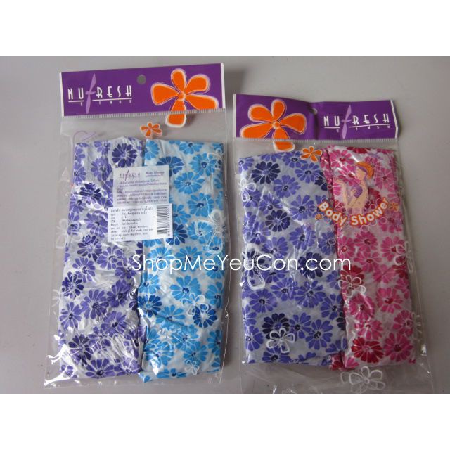 Set 2 mũ chụp tóc khi tắm thái lan, mũ tắm thái lan