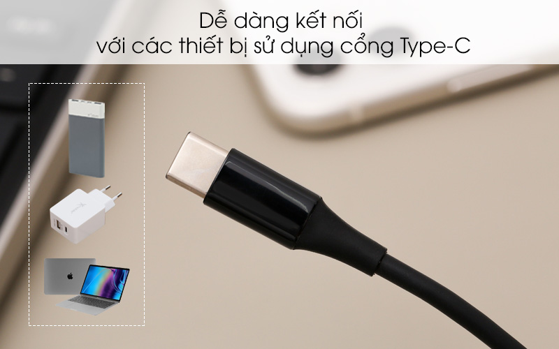 Cáp Type C - Lightning 1m Xmobile CL-PD01-1000 Đen ( Like New )