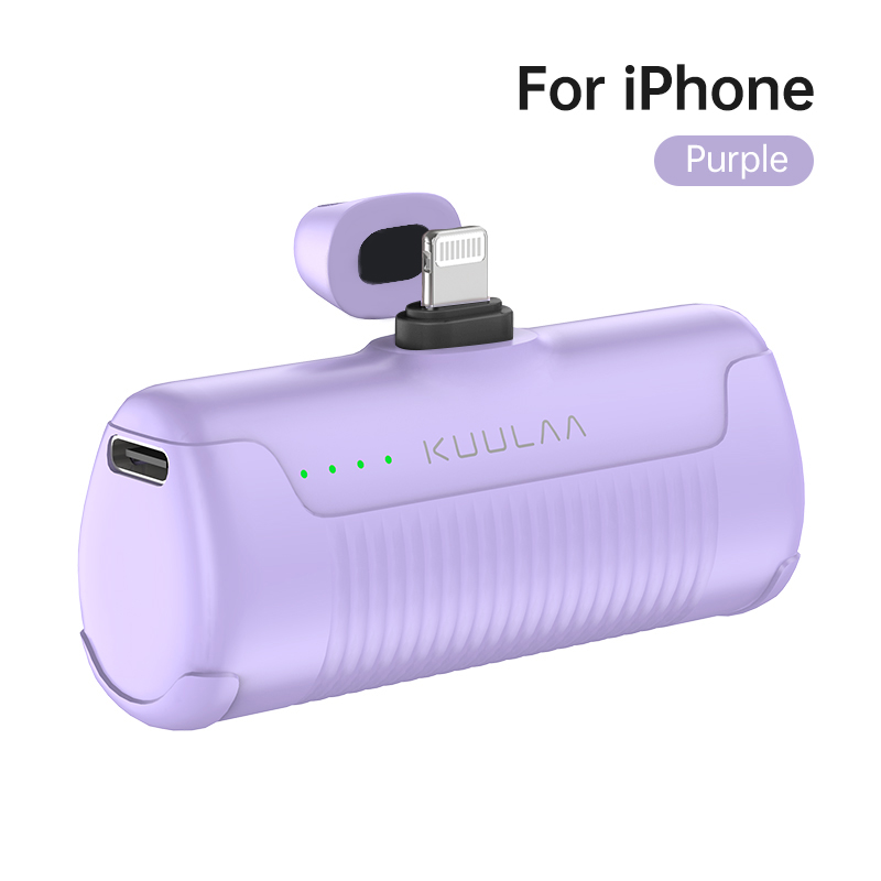 KUULAA Sạc dự phòng 4500mAh không kèm dây mini Power Bank Pin Sạc Dự Phòng BẢO HÀNH 12 THÁNG for...