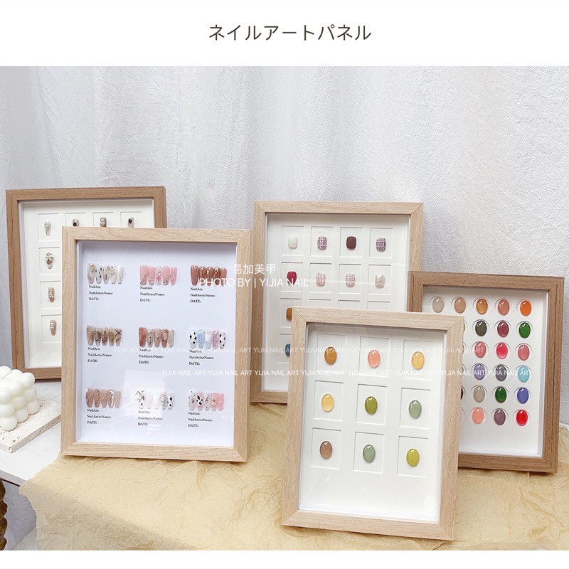{CJ Nails Store} Khung ảnh trưng bày móng nghệ thuật