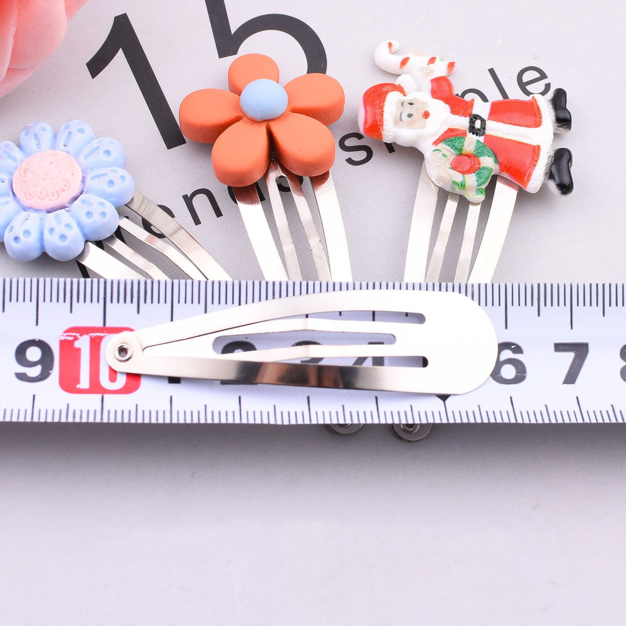 Phôi kẹp tóc handmade (5 cái)