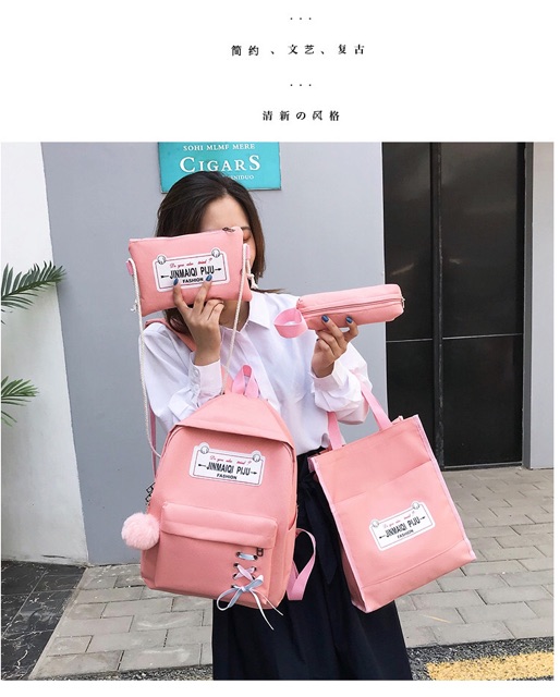 SET BALO 4 MÓN - PIJU THẮT NƠ