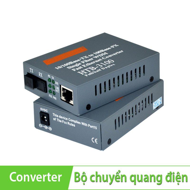 Bộ chuyển đổi cáp mạng sang cáp quang NetLink HTB 3100A/B ( 10/100)
