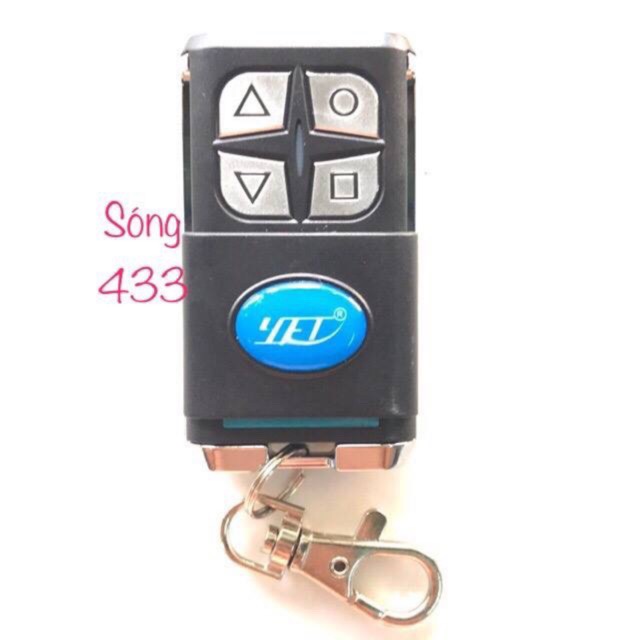 Remote cửa cuốn YET sóng 433 chuyên làm các remote cửa mã nhảy
