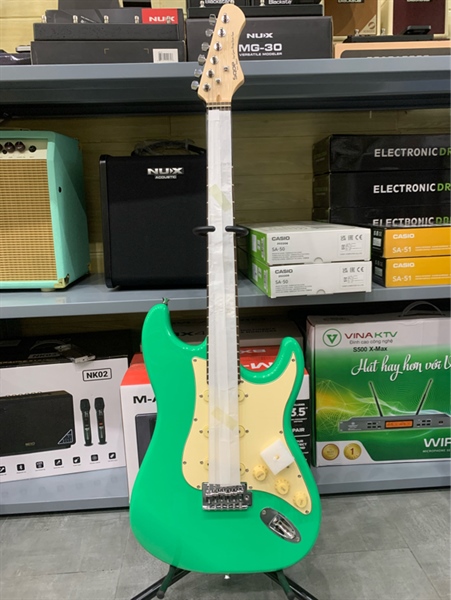 Đàn guitar điện sqoe sest 200 giá rẻ nhiều màu