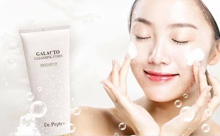 Sữa Rửa Mặt Dr Pepti Galacto Cleansing Foam