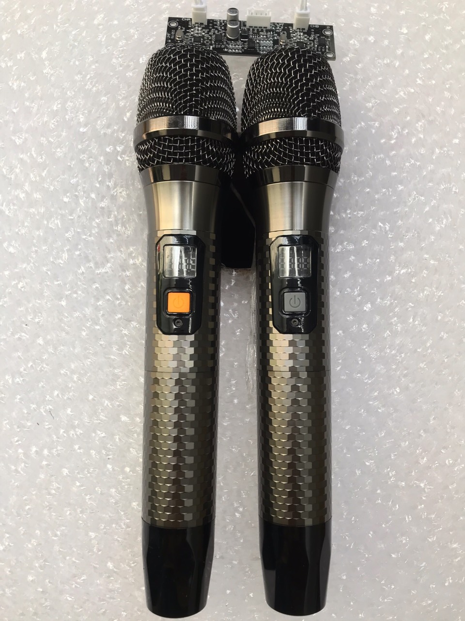 Micro  + BO mic vân kim cương MS55