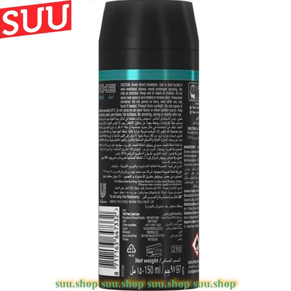 Xịt khử mùi AXE APOLO 150ml