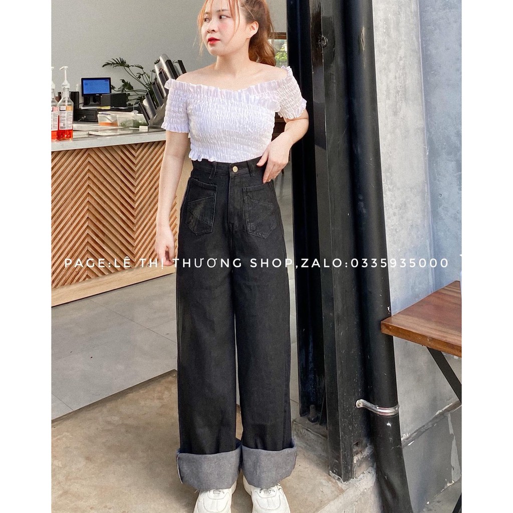 BAGGY JEANS ỐNG SUÔNG RÁCH PT